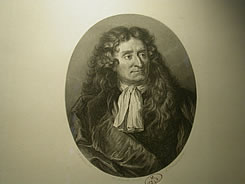 Portrait de Jean de la Fontaine, le célèbre fabuliste né à Château-Thierry