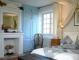 Chambre d'h�te en Ile de France: Rose de Meaux peut �tre configur�e au choix avec un grand lit 160x200 ou deux lits jumeaux 80x200.