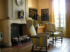 Inside of the house of Jean de la Fontaine in Chateau Thierry